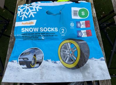 Snow socks Small Halfords