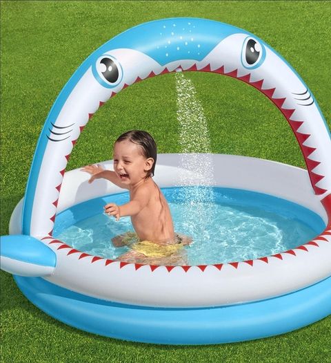 Bestway Kiddy Pool with Sprinkler - 163 x 127 cm