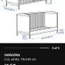 Ikea cot bed Image 3