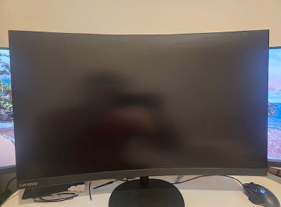 Lenovo 32" curved monitor QHD