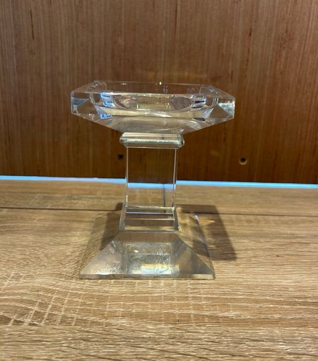 Glass Pillar Candle Holder