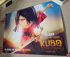 Kubo and the Two Strings original cinema poster