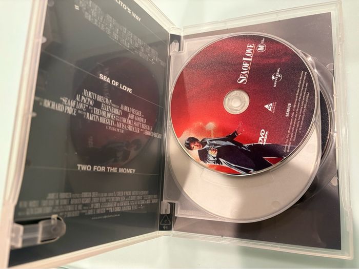 Al Pacino 3 DVD Box Set (Carlito's Way / Sea of Love / Two for the money)