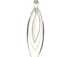 925 Vintage Sterling Silver & Mother of Pearl Pendant