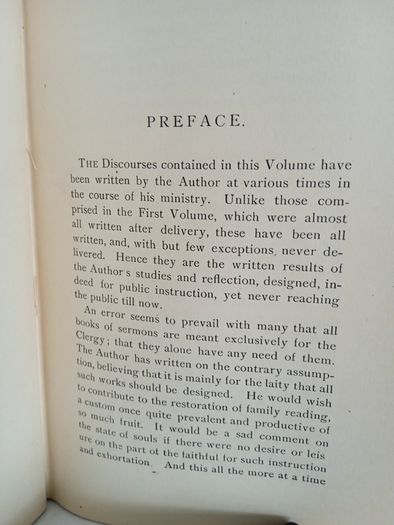 Sermons and Discourses Volume II by Rev. John McQuirk (GT601)
