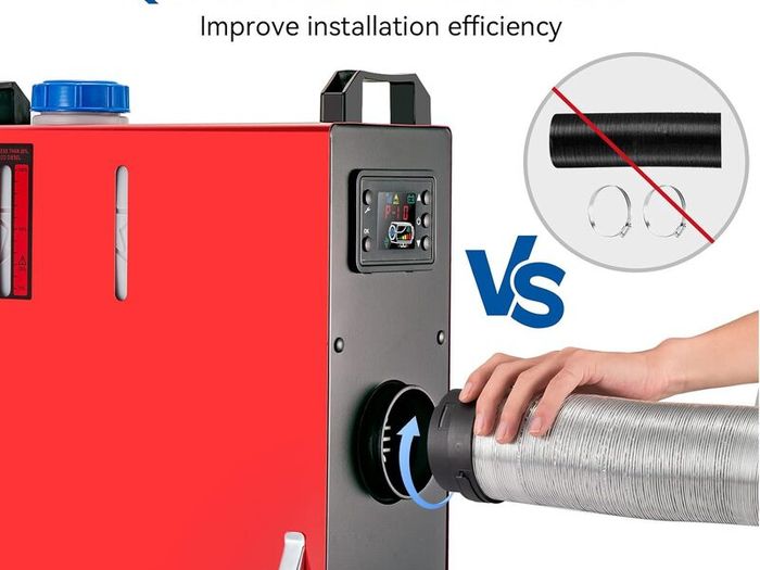 All in One Diesel Heater 5kw, 8kw. LCD.
