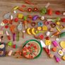 kids toy kitchen with all accessories Image 2