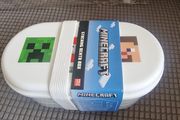 Brand New Minecraft Stacking Bento Box - 2 Tier with Cutlery