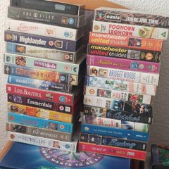 VHS tapes