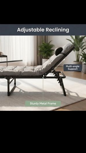 Folding bed/ Foldable bed/ Guest bed/ camping bed