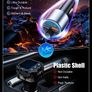Upgraded Bluetooth Car Adapter 5.3, [Fast Charging] Car Bluetooth FM Transmitter with Powerful PD36W & QC3.0, [HiFi Crystal-Clear Sound] Wireless Car Charger Adapter Hands Free Car Phone Kit Image 8