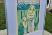 Vintage Color Lithography by Asbjorn Boyesen