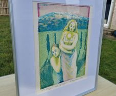 Vintage Color Lithography by Asbjorn Boyesen