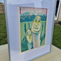 Vintage Color Lithography by Asbjorn Boyesen