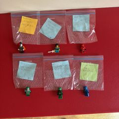 lego Ninjago minifigures x 6