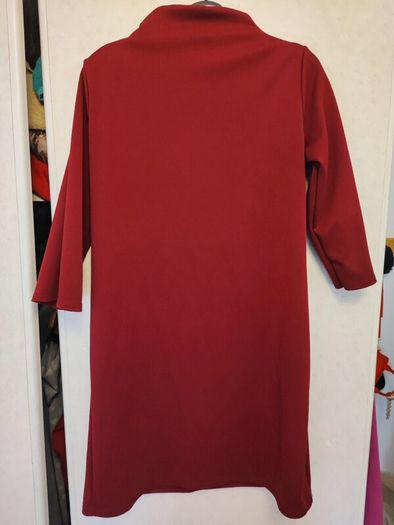 Boohoo mini dress - burgundy - size 8