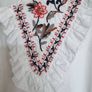 Embellished Collar Crisp Blouse, Size 16 Image 8