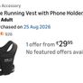 Running Vest - Excellent Condition Image 4