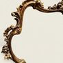 Ornate Louis XV Style Horizontal Gilt Mirror Image 2