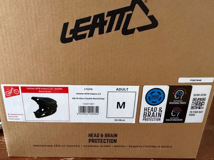Leatt 2.0 Enduro - Fullface Helmet