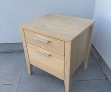 Wooden Bedside Locker