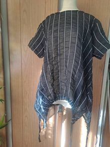Wendy Trendy asymmetric tunic top