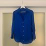 Zara Royal Blue Blouse Image 9