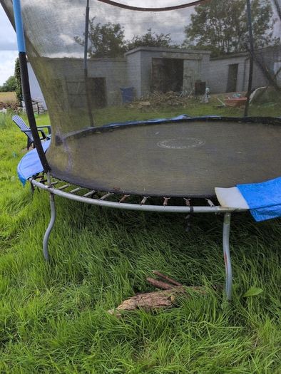 12ft trampoline plus extra parts