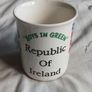 Rare Vintage World Cup Mug Duo: Ireland USA 1994 & Spain 1982 Official Souvenirs Image 3
