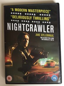 Nightcrawler [2014] Jake Gyllenhaal, Rene Russo, Riz Ahmed & Bill Paxton [Movie DVD]