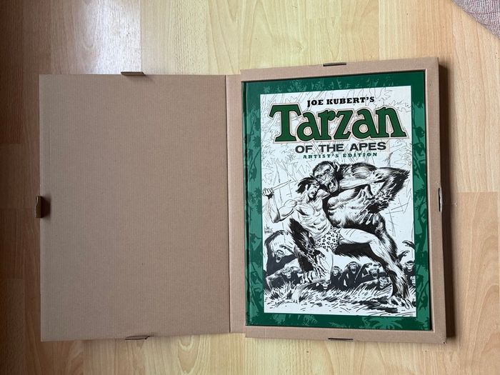Joe Kubert's Tarzan Artist Edition IDW HC Comic