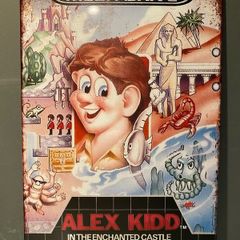 Alex kid Tin Metal sign