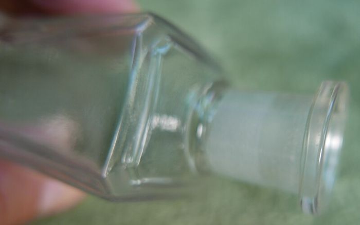 Antique 1800s Societe Hygienique Paris France Perfume Bottle. In Perfect Condition.