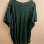 NEW green sequinned blouse (approx size 22-24) Image 5