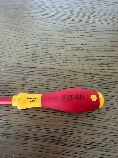 VDE Screwdrivers Flat Head