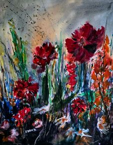 flowertasion watercolour