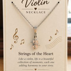 Violin necklace - Strings of the Heart