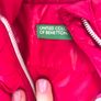 coat for girls . Pink Benneton coat Image 4