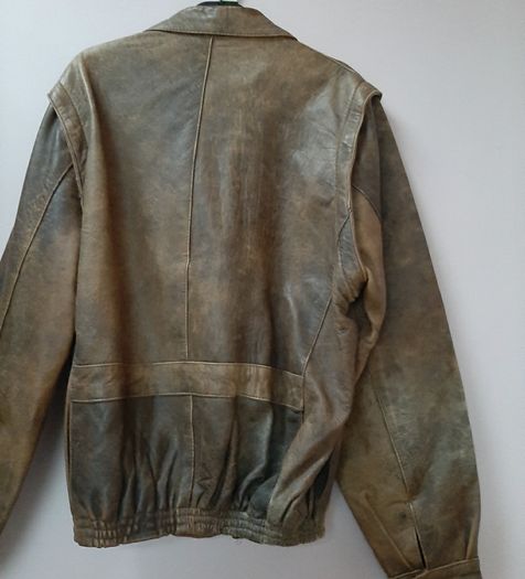leather jacket vintage