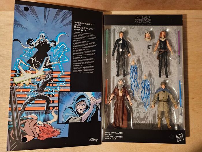 Star Wars The Last Command Set Of 4 Figures 6" Scale Black Series New & Unopened