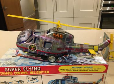 TPS Tin Helicopter Made in Japan in the early 70's