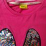Girls 5-6yrs DISNEY sequin top Image 2