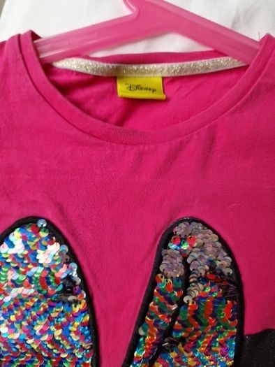 Girls 5-6yrs DISNEY sequin top
