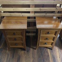 Bed Side Lockers Pair