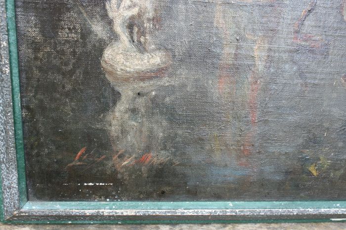 Vintage Oil on Canvas