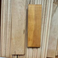 30 Vintage Raw Unused Maple Wood Blocks for Floor Repair or Craft Blanks.