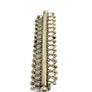 Rare Mid Century Modernist 935 Silver Filigree Brooch Image 4