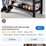IKEA Shoe Storage Bench Image 5