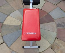 Adjustable sit-up / abdominal exercise bench - basic home workouts and core training