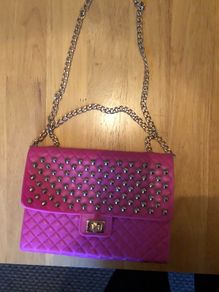 studded rubber bag